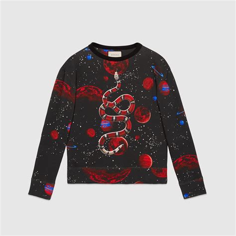 fake gucci pullover|gucci space snake jumper.